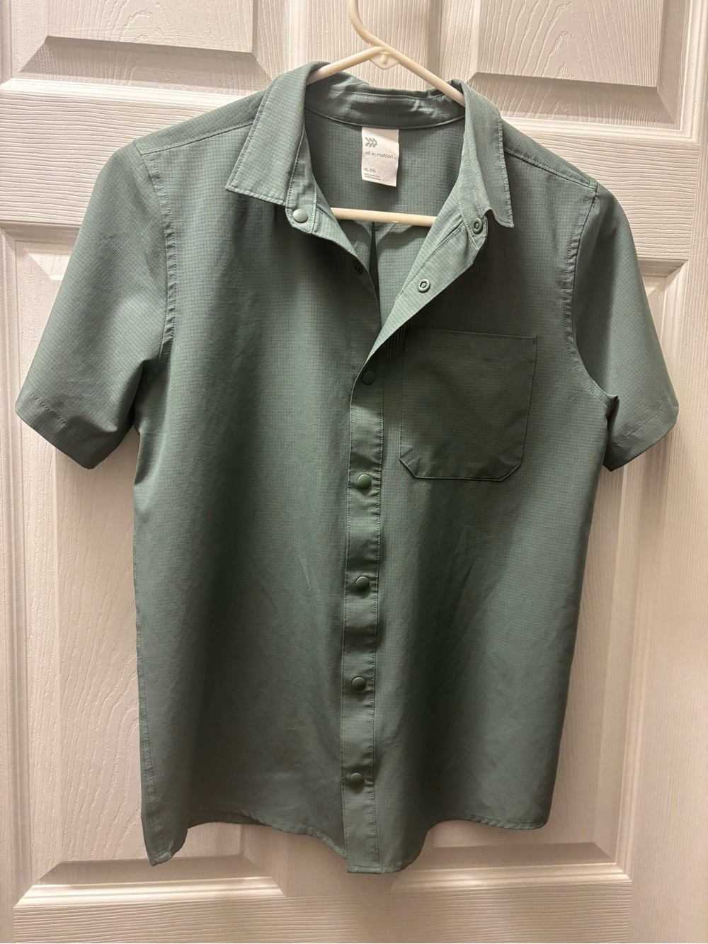 Boys Short-Sleeve Button-Down Shirt